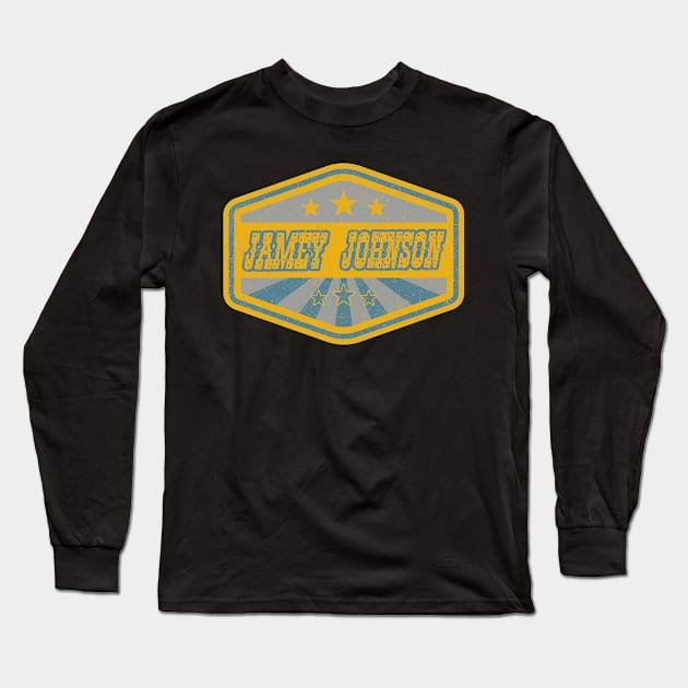 The Jamey Johnson Long Sleeve T-Shirt by KOKOS PAPA